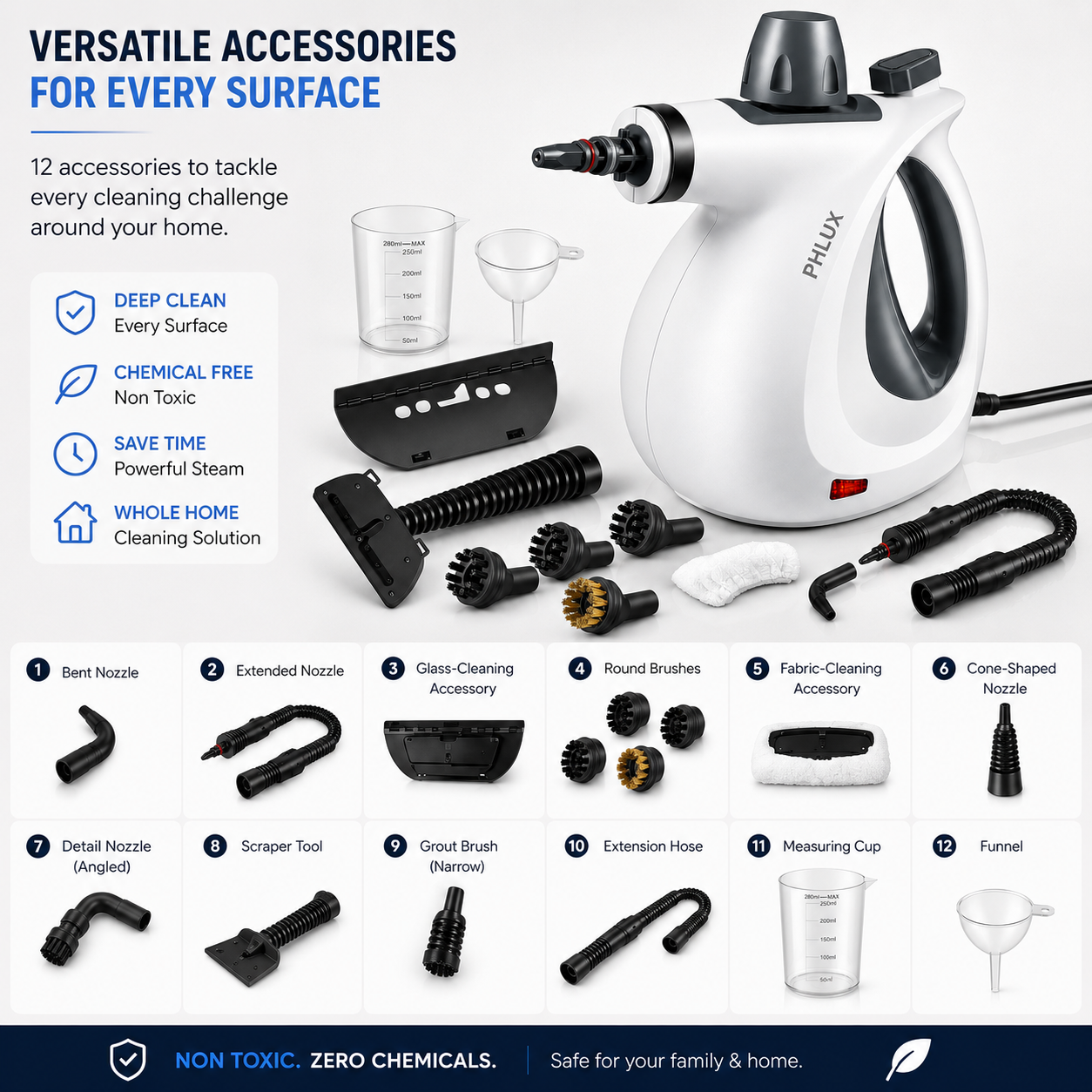 High-Pressure Steam Cleaner